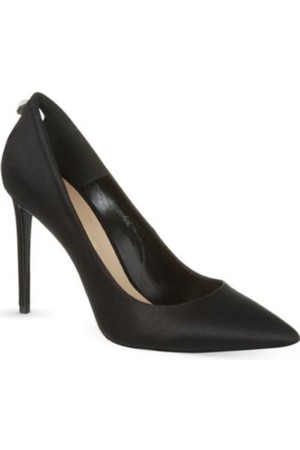 Nicholas Kirkwood Hortense Satin Court Shoes Black