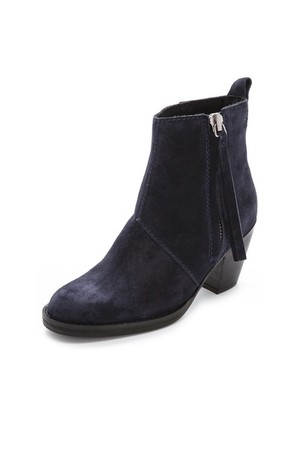 Acne Studios Pistol Ankle Boots With Felt Lining